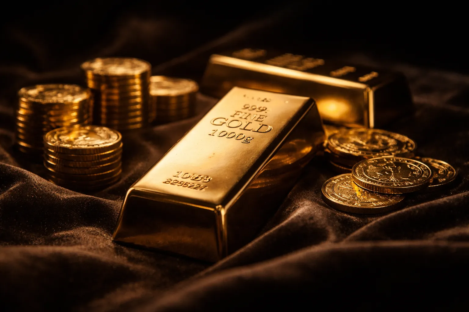 Goldbarren und Goldmünzen – Gold verkaufen in Hattersheim
